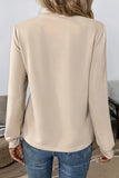 Bow-Tie Accent Blouse