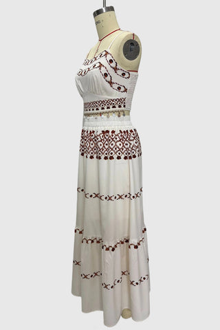 Patterned Skirt Set