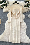 Flowy Knit Casual Dress