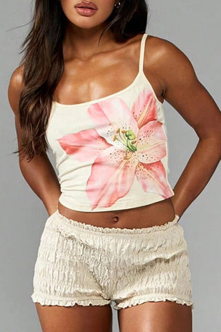 Floral Print Tank Top