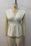 Sleeveless Wrap Peplum Top