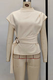 Chic Belted Tank Top