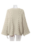 Chunky Cable Knit Sweater