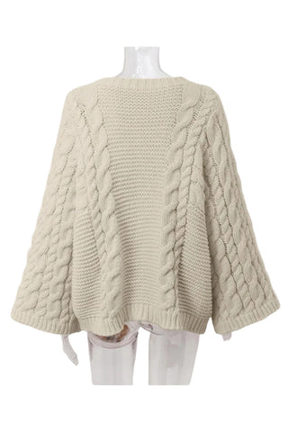 Chunky Cable Knit Sweater