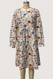 Floral Tiered Casual Dress
