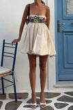 Floral Mini Casual Dress