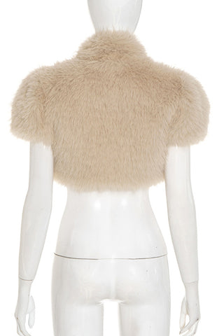 Statement Faux Fur Shrug