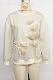 Floral Embellished Sweatshirt