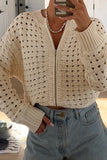 Zip-Front Crochet Cardigan