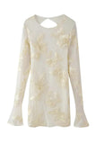 Floral Detail Casual Dress