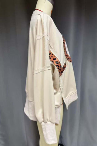 Love Graphic Oversized Sweatshirt