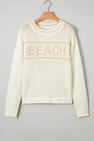 Casual Beach-Inspired Pullover