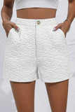 Floral Print High Waist Shorts