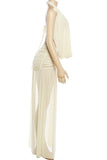 Elegant Draped Skirt Set
