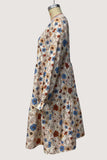 Floral Tiered Casual Dress