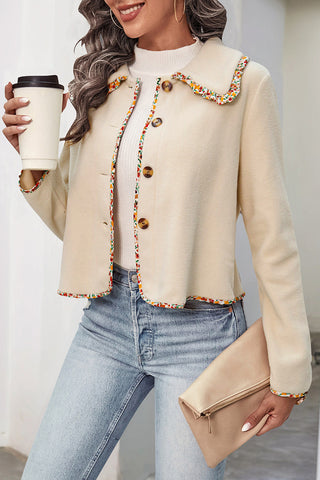 Stylish Button-Up Casual Jacket