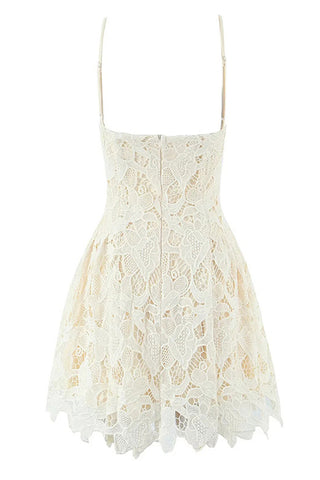 Lace Spaghetti Strap Dress