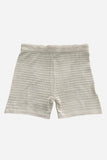 Buttoned Knit Short Set