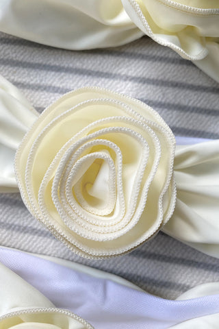 Floral Detail Cut-Out Swimsuit