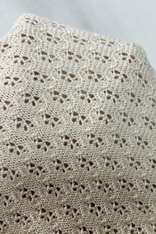Button-Front Knit Skirt Set