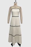 Strappy Tiered Casual Dress