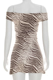 Off-Shoulder Mini Dress