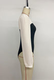 Elegant Long-Sleeve Bodysuit