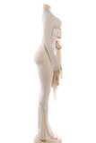 Elegant Tie-Front Pants Set
