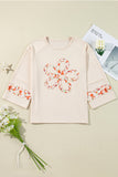 Floral Embellished Sweatshirt