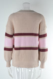 Striped Quarter-Zip Sweatshirt