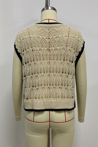 Crochet Sleeveless Cover-Up