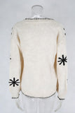 Open-Front Cardigan with Pattern
