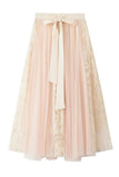 Elegant Tie-Waist Maxi Skirt