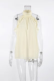 Elegant Halter Neck Tank Top
