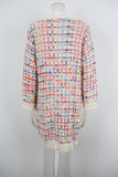 Open-Front Textured Cardigan