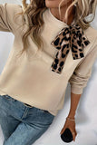 Bow-Tie Accent Blouse
