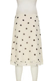 Polka Dot Midi Skirt