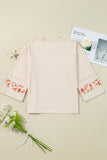 Floral Embellished Sweatshirt