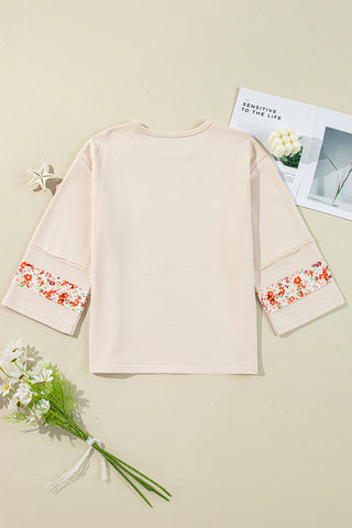 Floral Embellished Sweatshirt