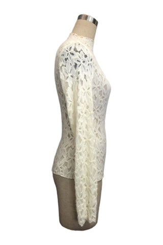 Lace Long-Sleeve Blouse