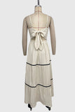 Strappy Casual Maxi Dress