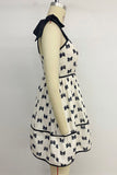 Bow Pattern Casual Dress