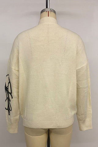 Floral Detail Sweater