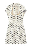 Bow-Tie Cutout Evening Dress