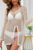 Stylish Mesh Cover-Up Dress