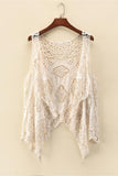 Crochet Sleeveless Layered Blouse