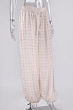 Polka Dot Casual Pants