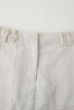 Button-Front Sleeveless Top & Skirt Set