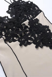Night Out Dress with Lace Embellishment
