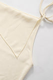 Elegant Tie-Shoulder Tank Top